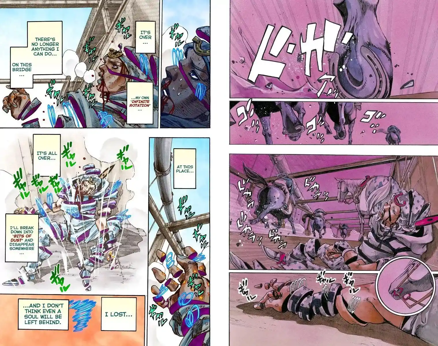 JoJo’s Bizarre Adventure Chapter 847