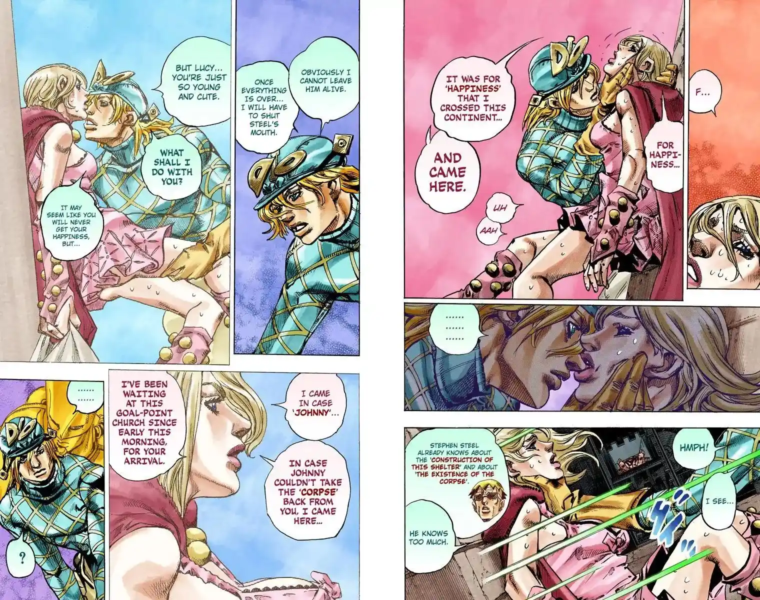 JoJo’s Bizarre Adventure Chapter 847