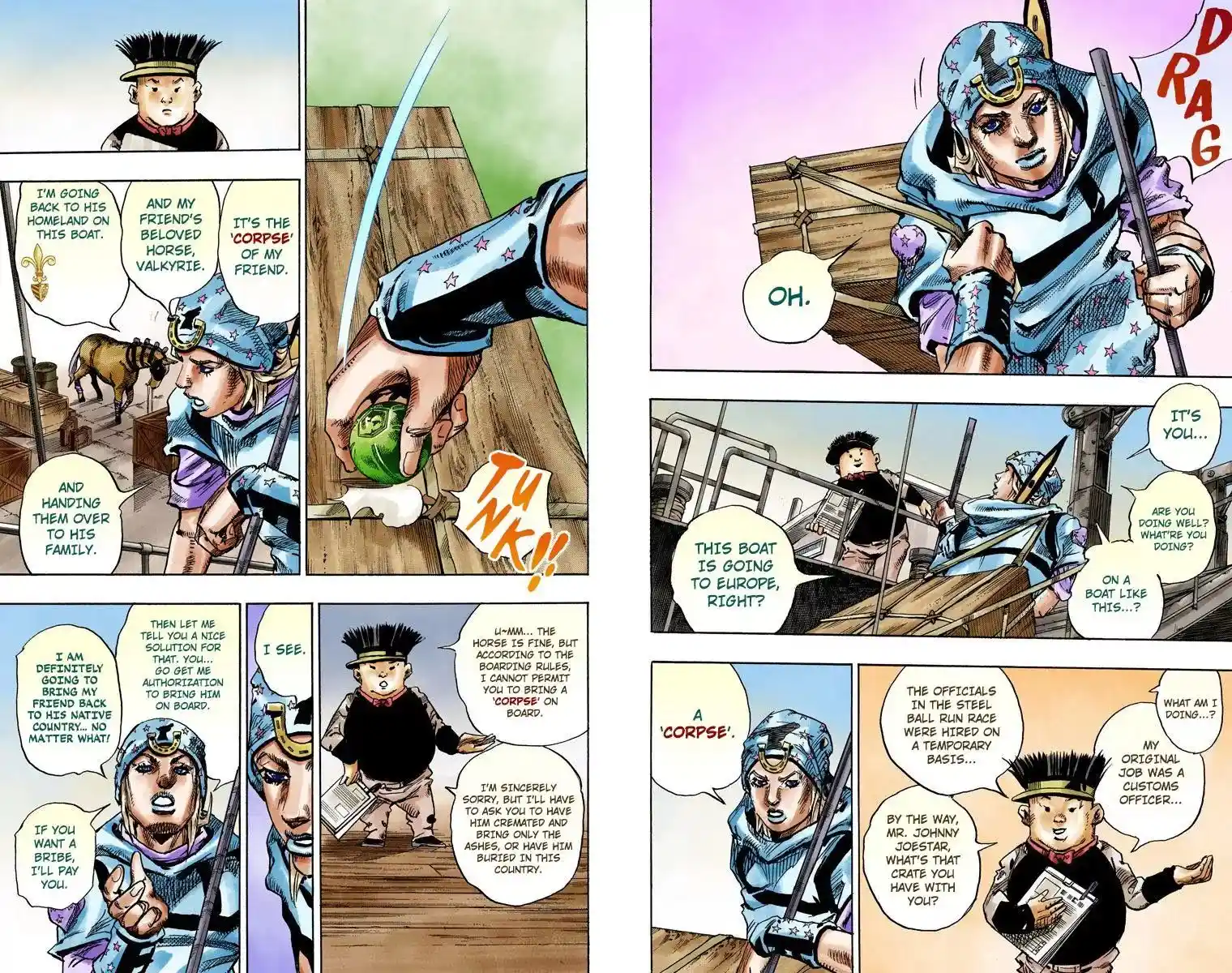 JoJo’s Bizarre Adventure Chapter 847