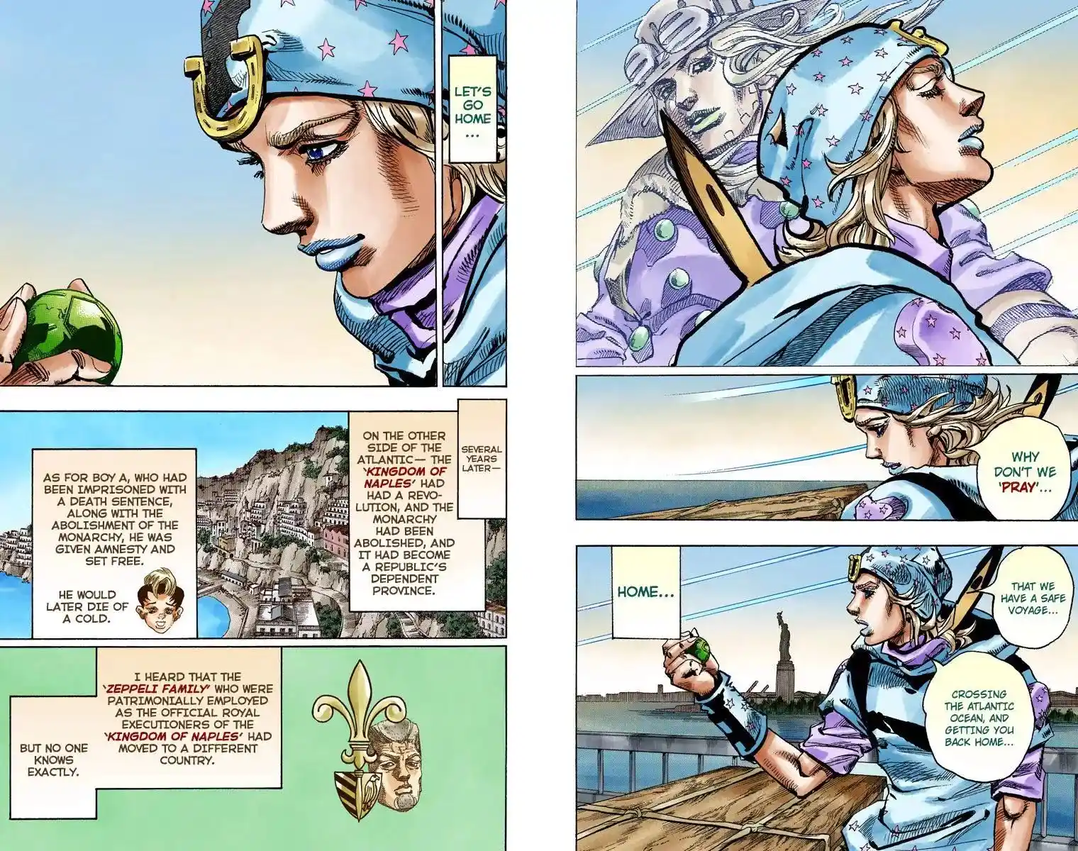 JoJo’s Bizarre Adventure Chapter 847