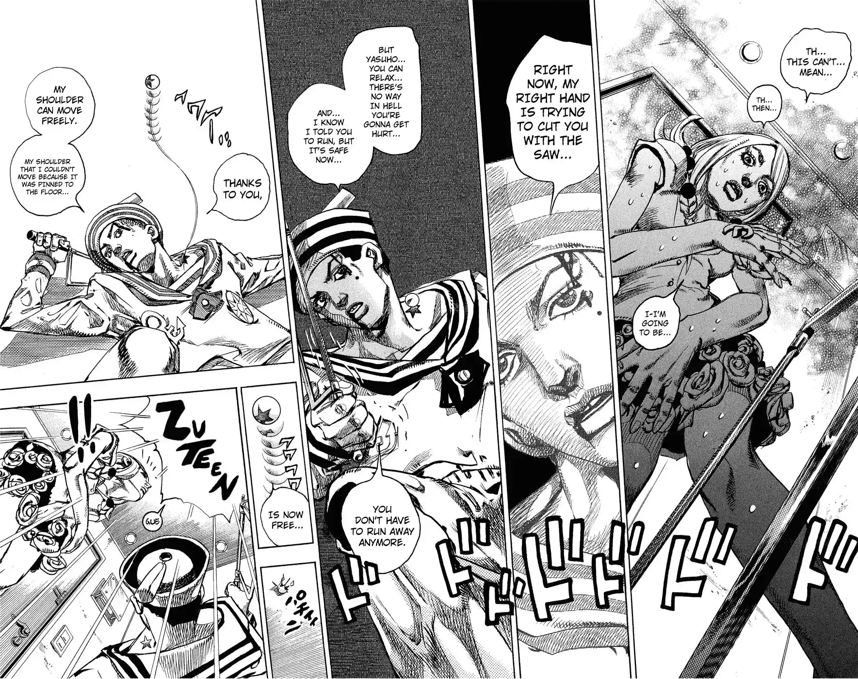 JoJo’s Bizarre Adventure Chapter 852