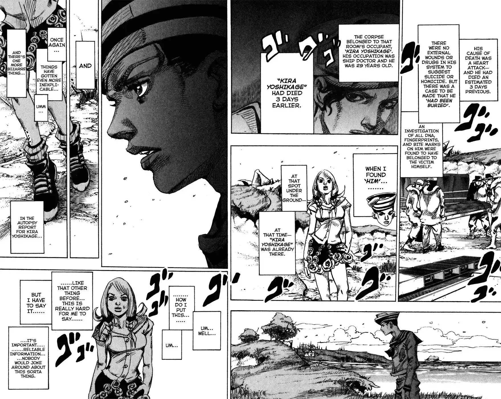 JoJo’s Bizarre Adventure Chapter 853