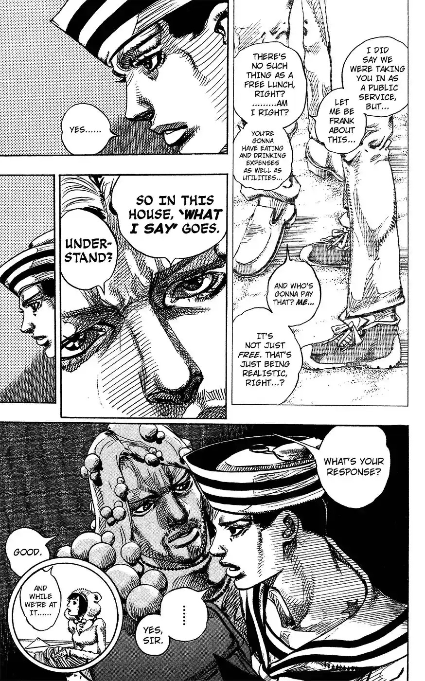 JoJo’s Bizarre Adventure Chapter 854