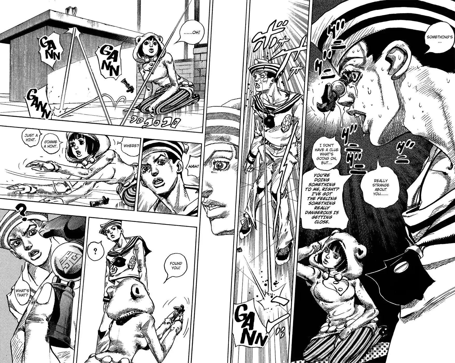 JoJo’s Bizarre Adventure Chapter 855