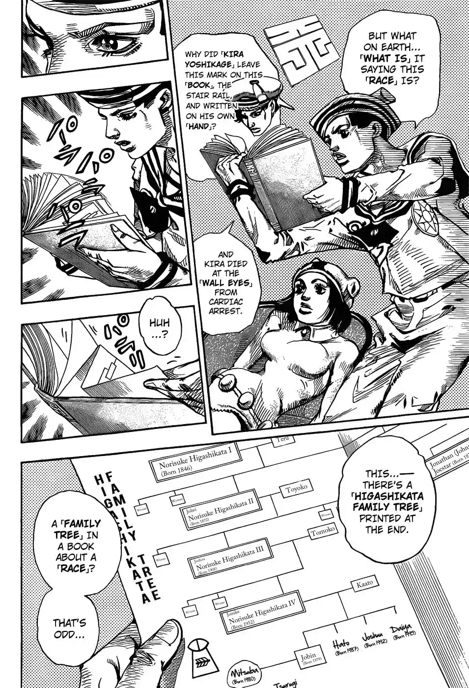 JoJo’s Bizarre Adventure Chapter 858