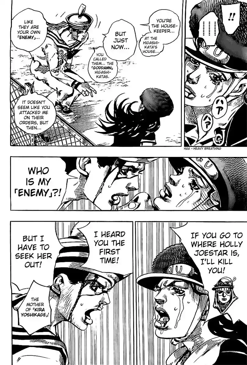 JoJo’s Bizarre Adventure Chapter 863
