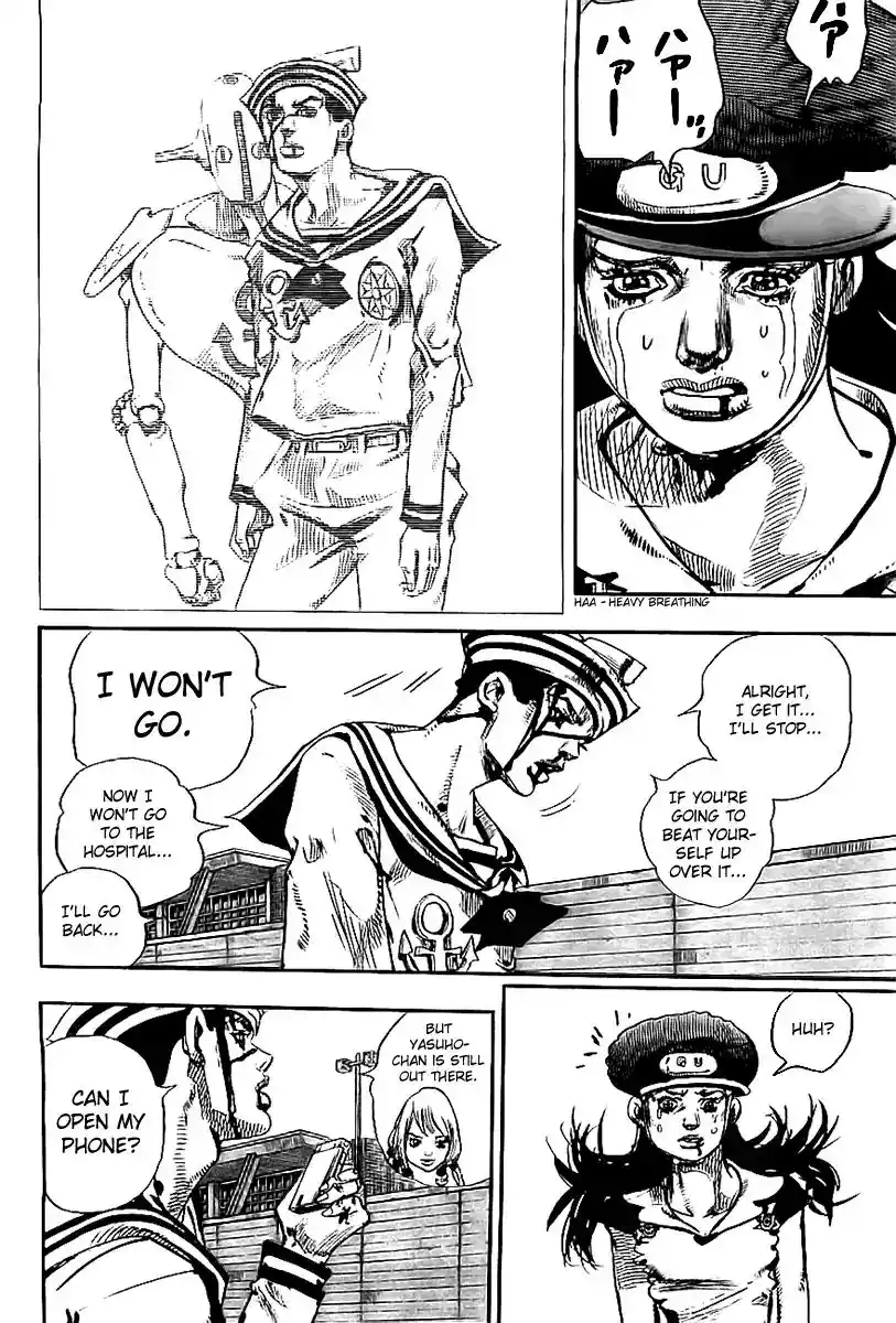 JoJo’s Bizarre Adventure Chapter 863