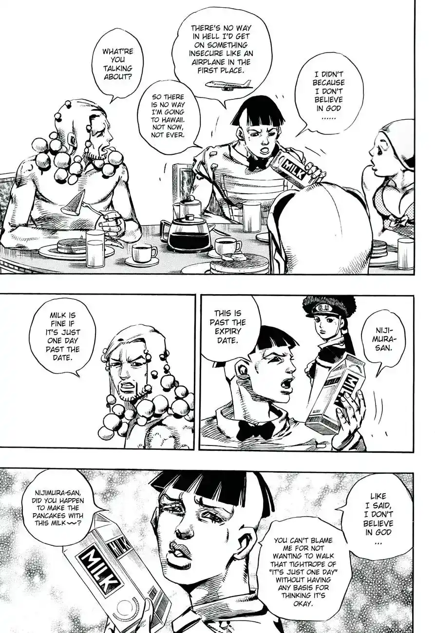 JoJo’s Bizarre Adventure Chapter 865