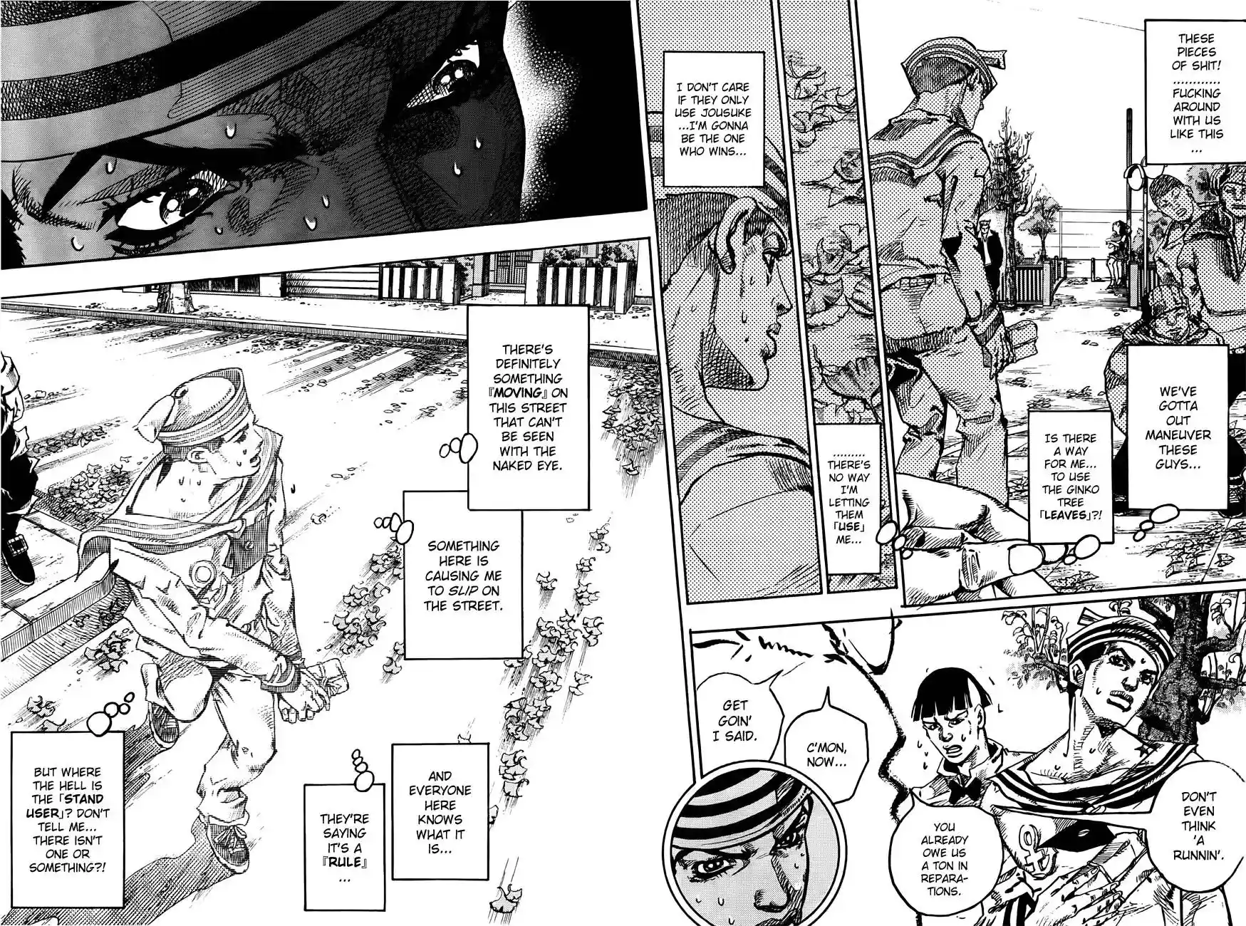 JoJo’s Bizarre Adventure Chapter 867