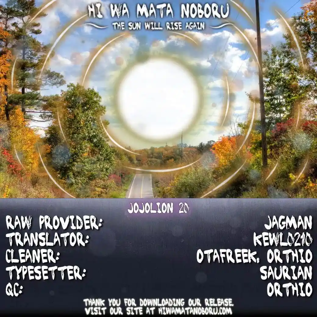 JoJo’s Bizarre Adventure Chapter 867