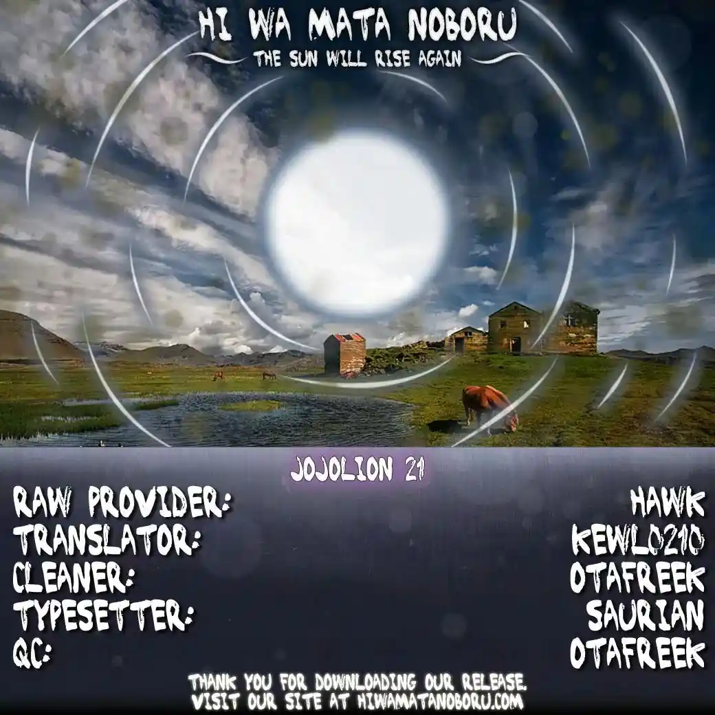 JoJo’s Bizarre Adventure Chapter 868