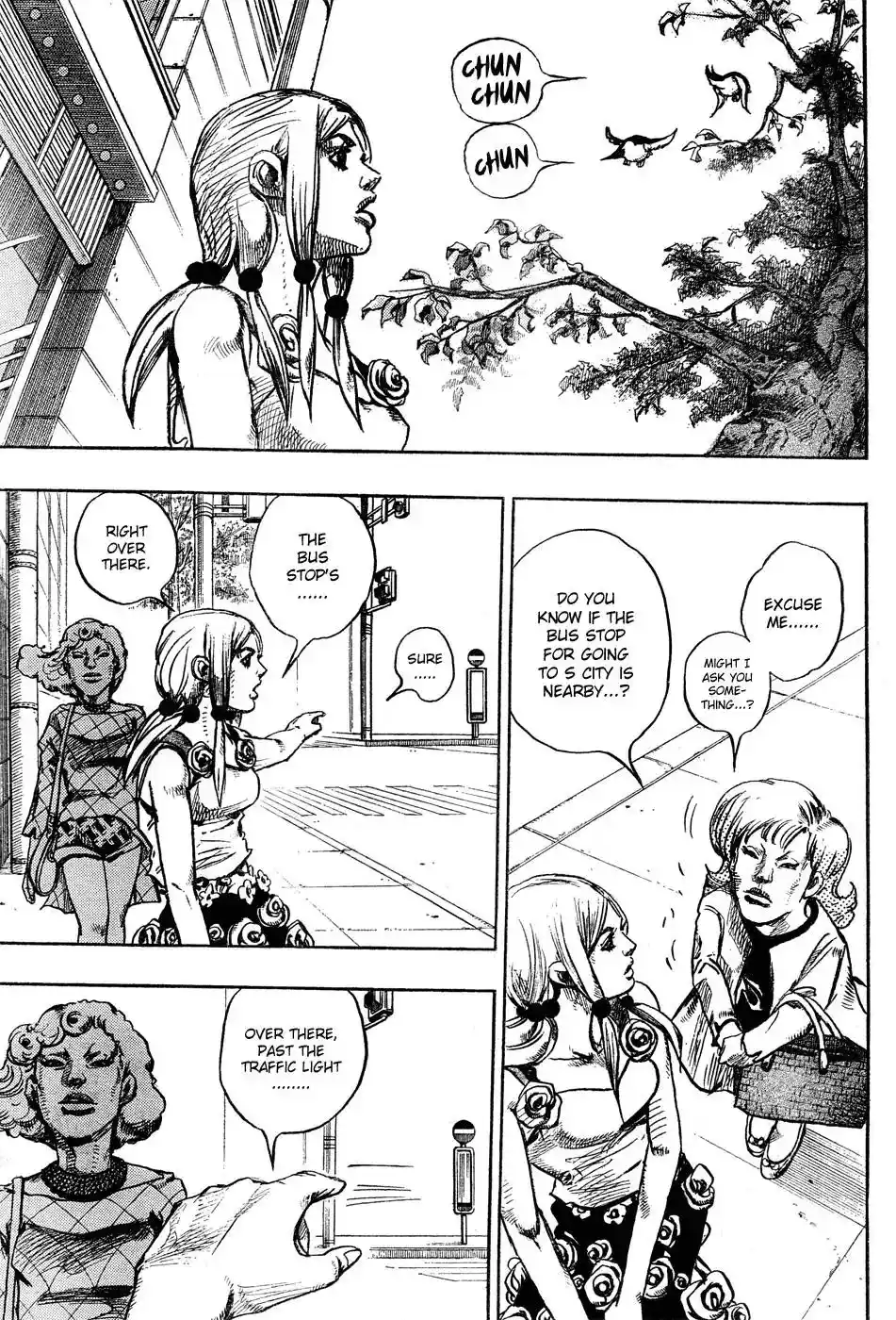 JoJo’s Bizarre Adventure Chapter 871