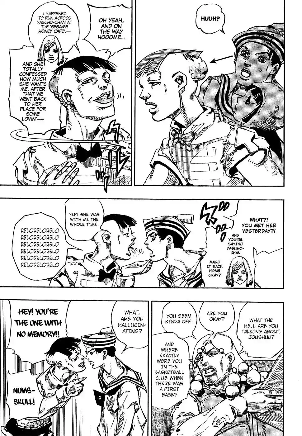 JoJo’s Bizarre Adventure Chapter 874