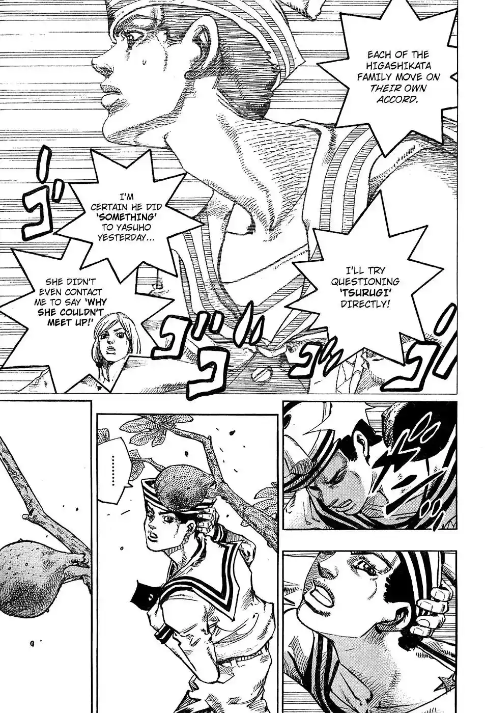 JoJo’s Bizarre Adventure Chapter 874