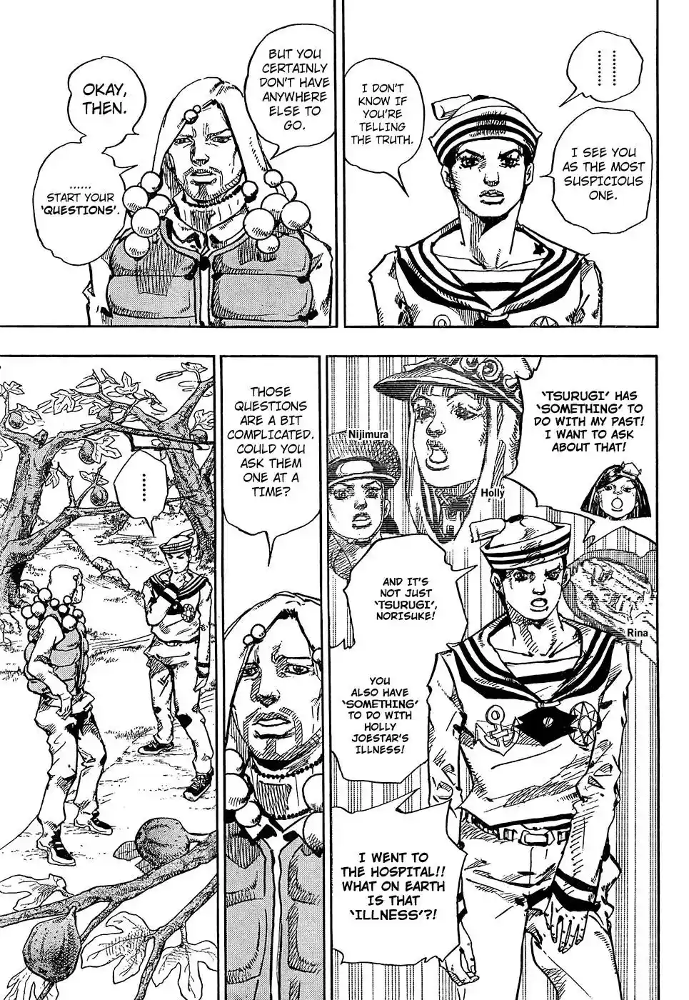 JoJo’s Bizarre Adventure Chapter 874