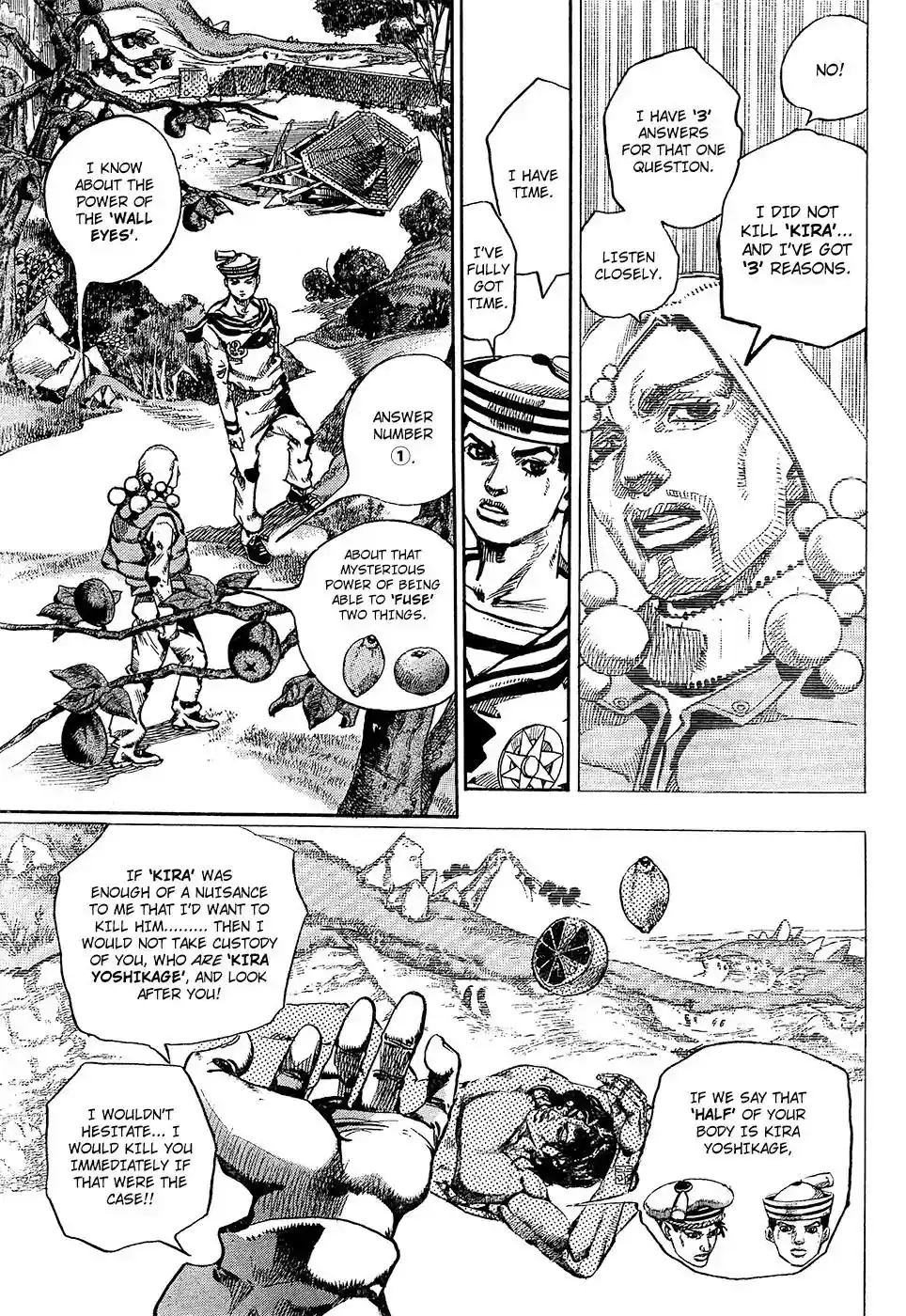 JoJo’s Bizarre Adventure Chapter 874