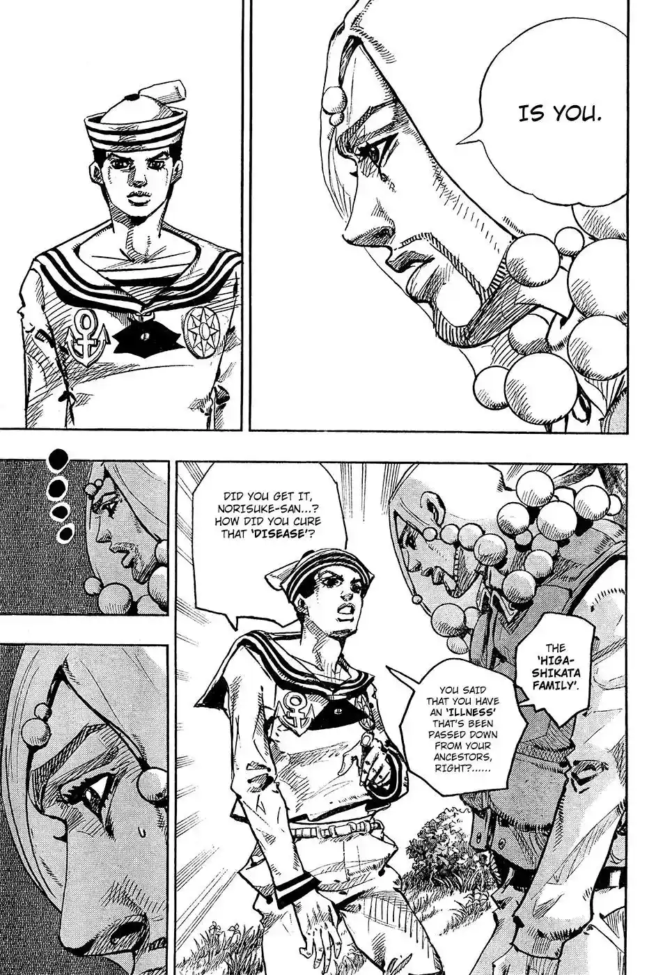 JoJo’s Bizarre Adventure Chapter 874