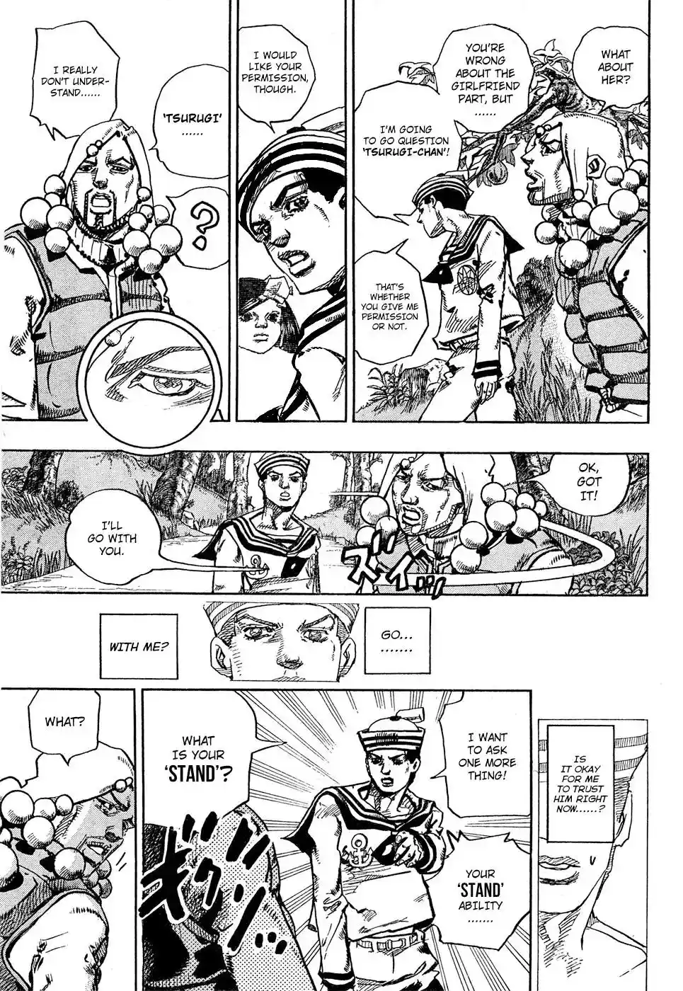 JoJo’s Bizarre Adventure Chapter 874