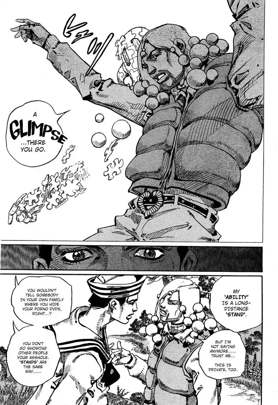 JoJo’s Bizarre Adventure Chapter 874