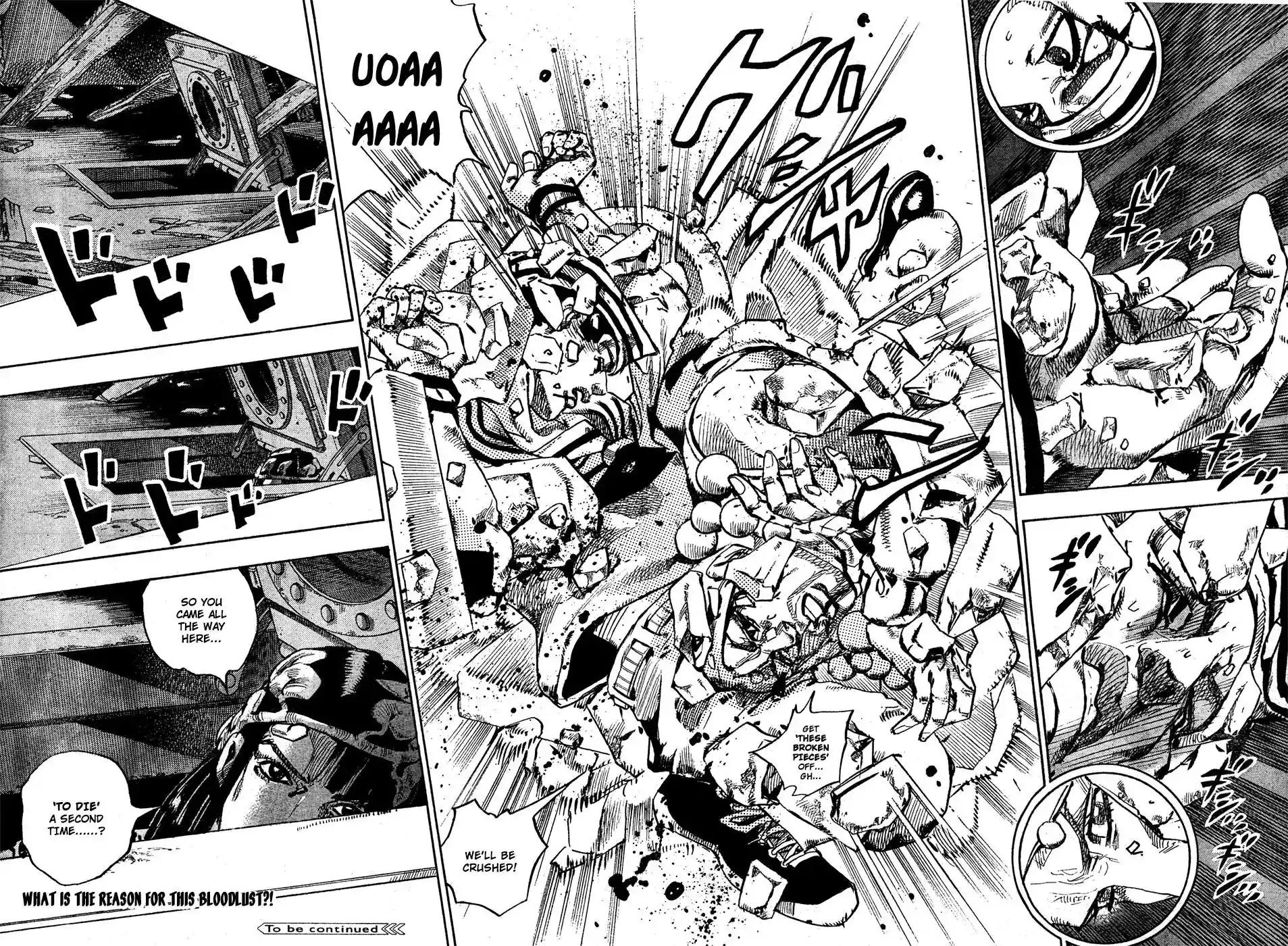 JoJo’s Bizarre Adventure Chapter 874