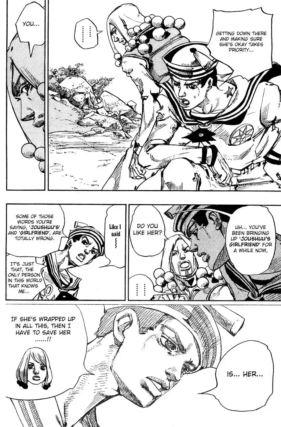JoJo’s Bizarre Adventure Chapter 875