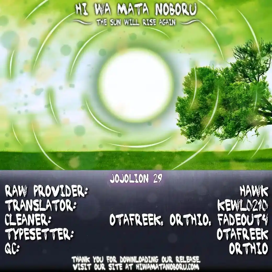 JoJo’s Bizarre Adventure Chapter 876