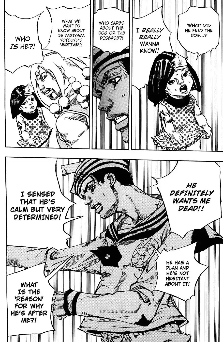 JoJo’s Bizarre Adventure Chapter 877