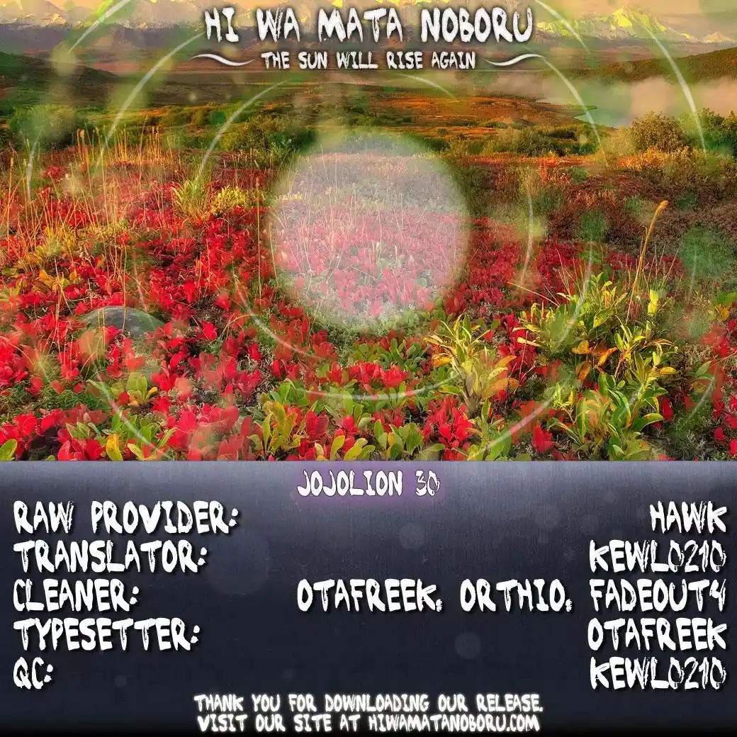 JoJo’s Bizarre Adventure Chapter 877