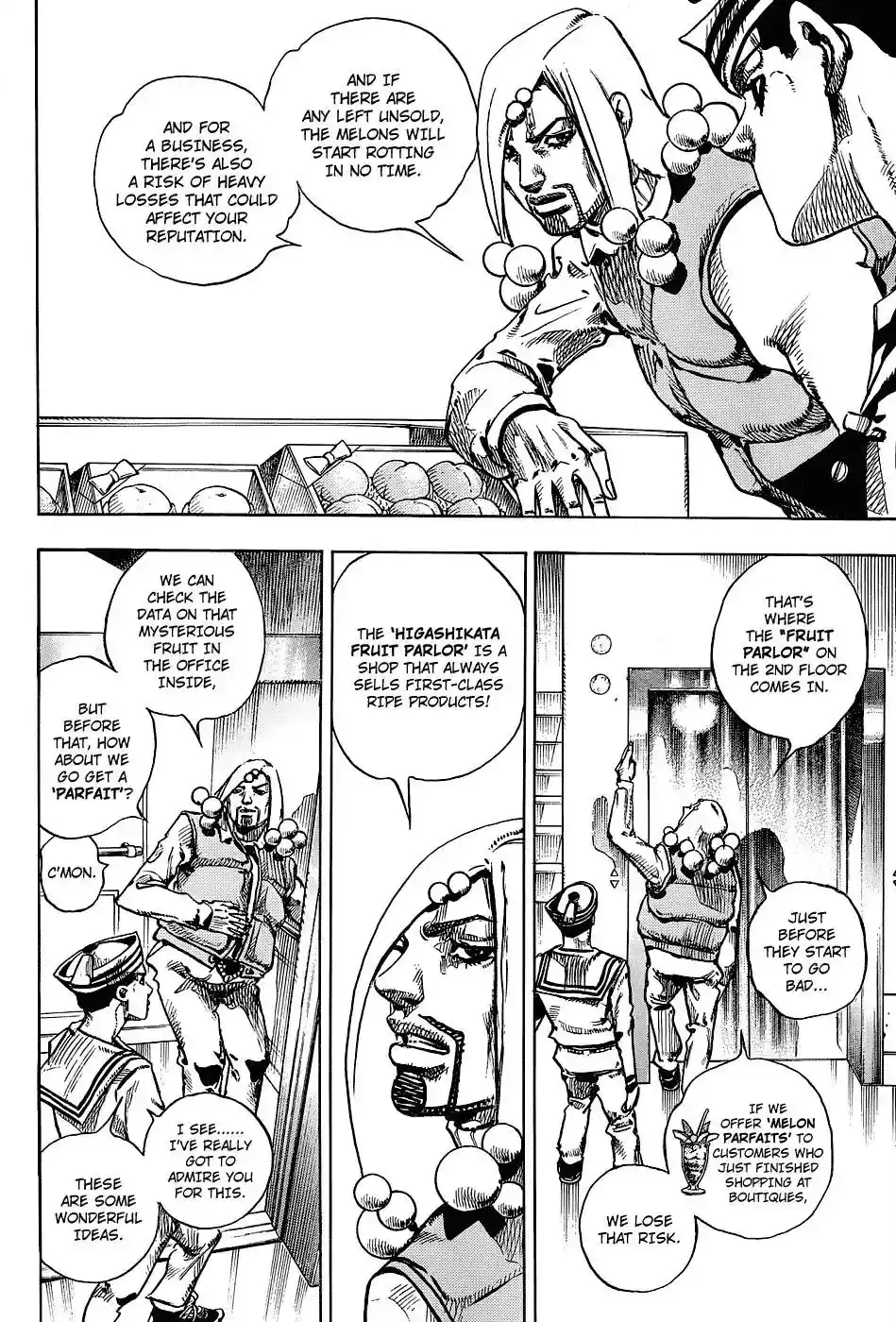 JoJo’s Bizarre Adventure Chapter 880