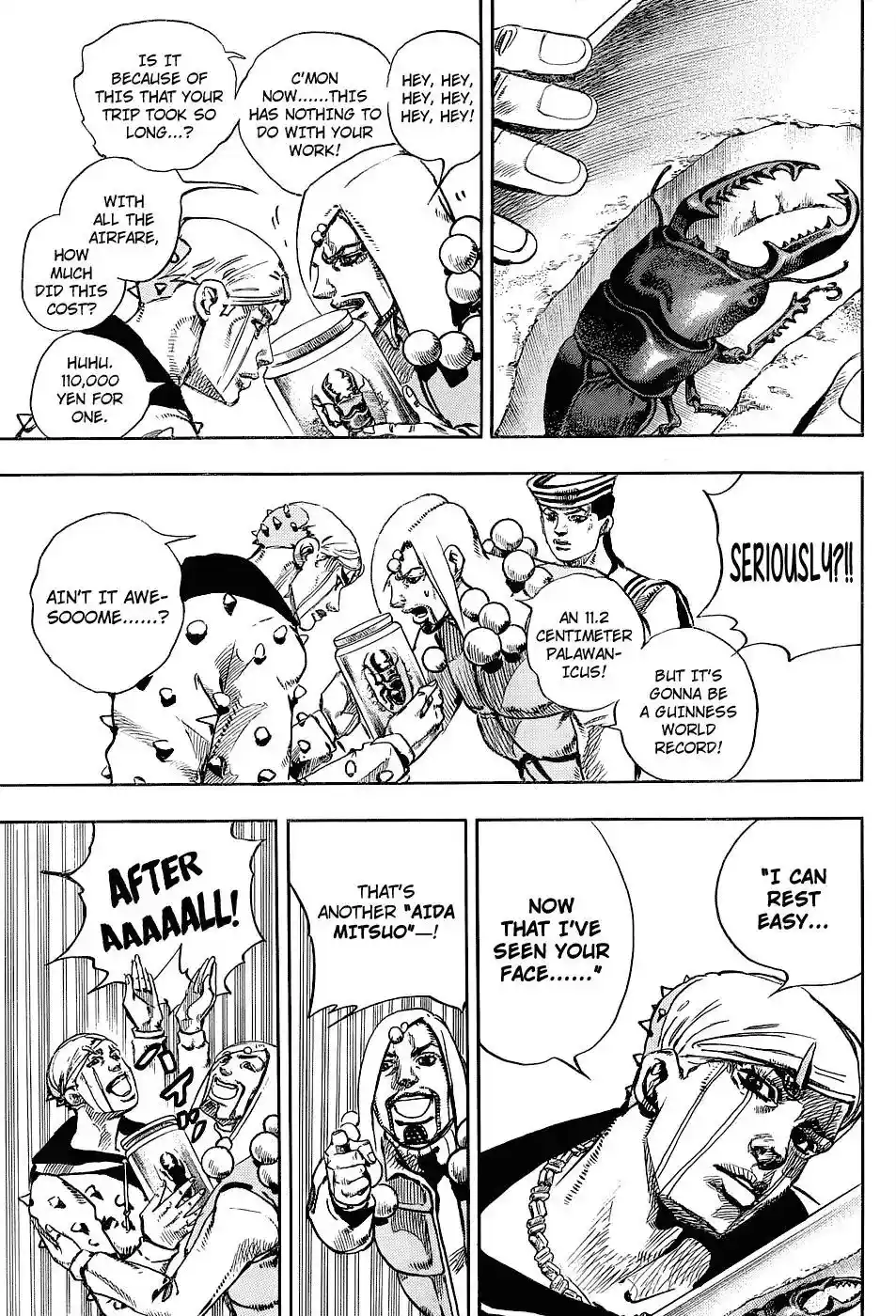 JoJo’s Bizarre Adventure Chapter 880
