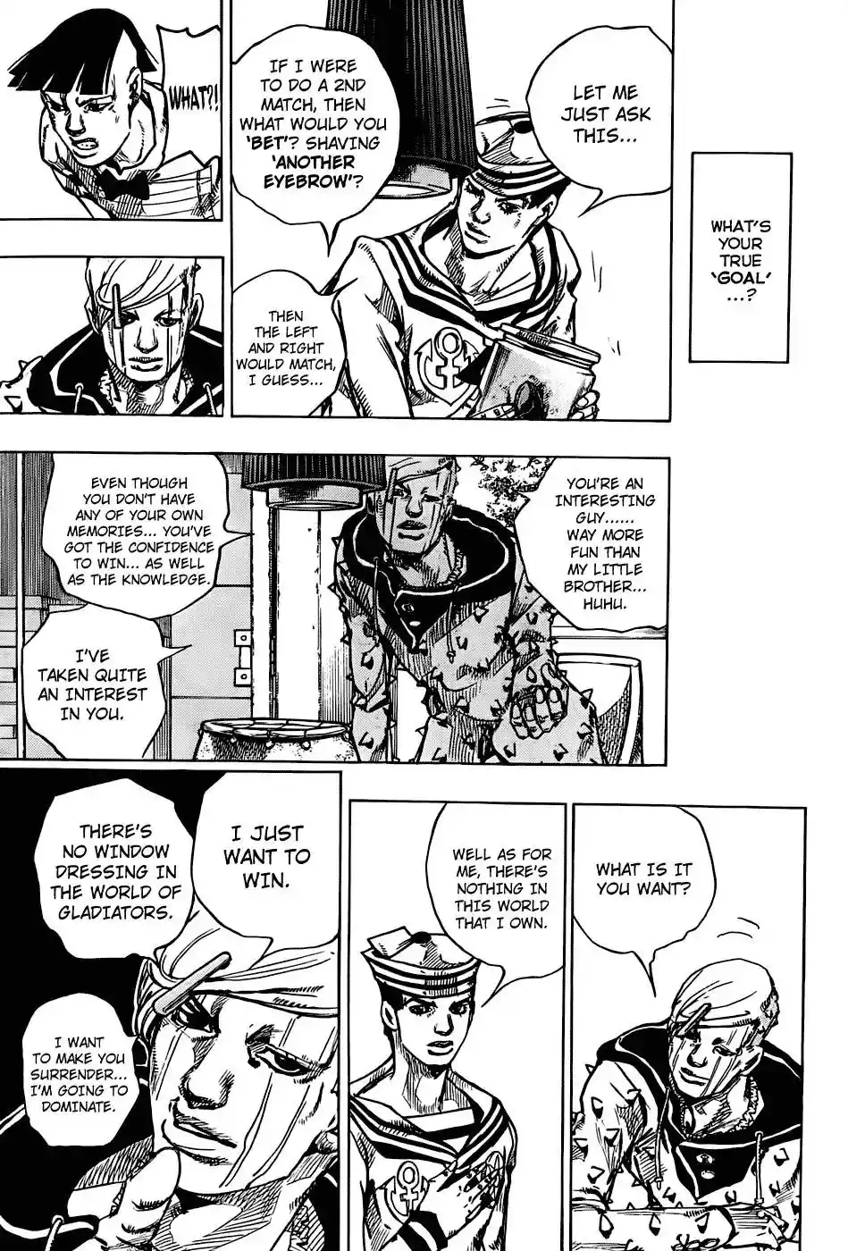 JoJo’s Bizarre Adventure Chapter 883