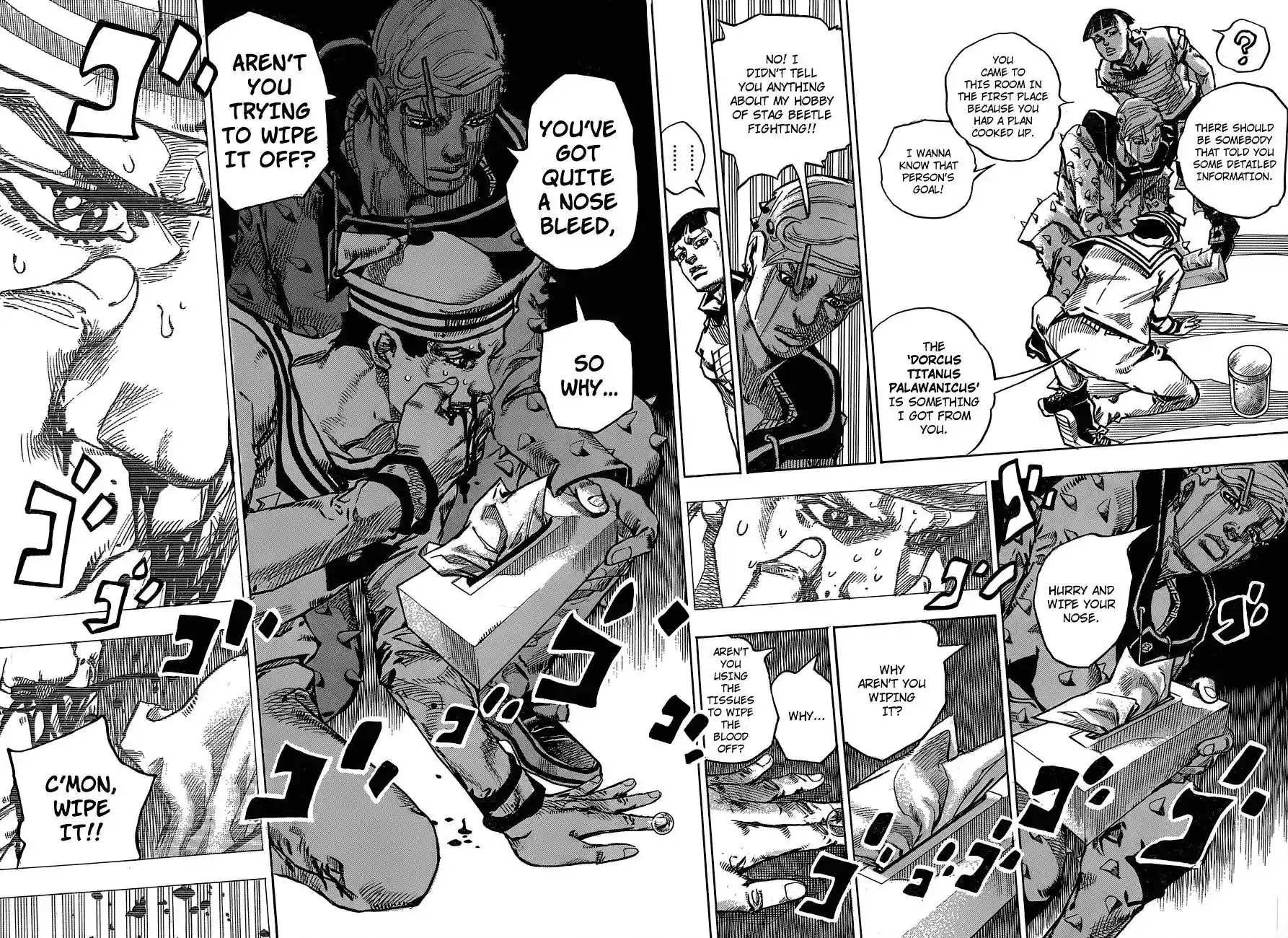 JoJo’s Bizarre Adventure Chapter 885