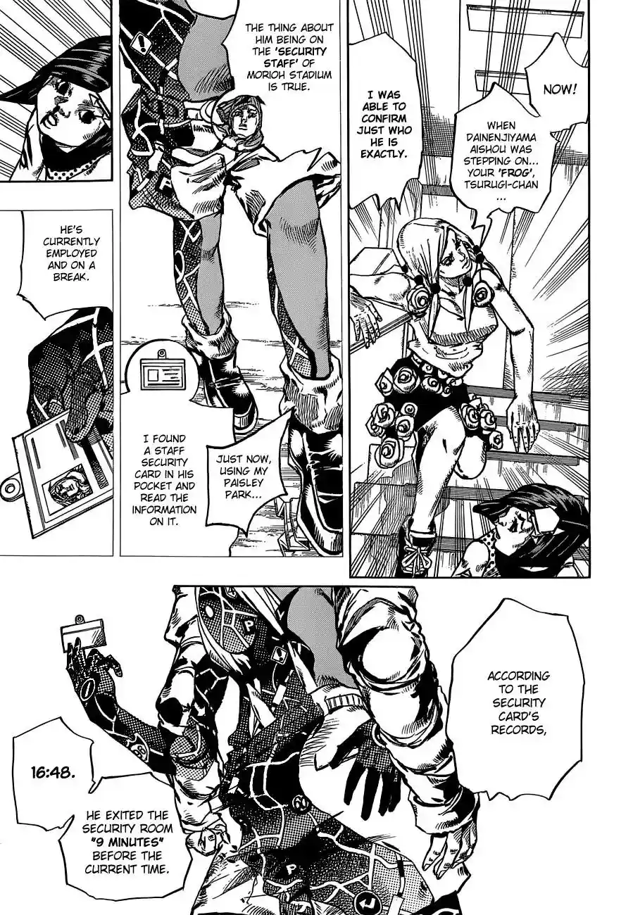 JoJo’s Bizarre Adventure Chapter 887