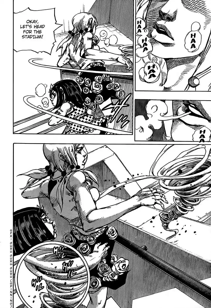 JoJo’s Bizarre Adventure Chapter 887