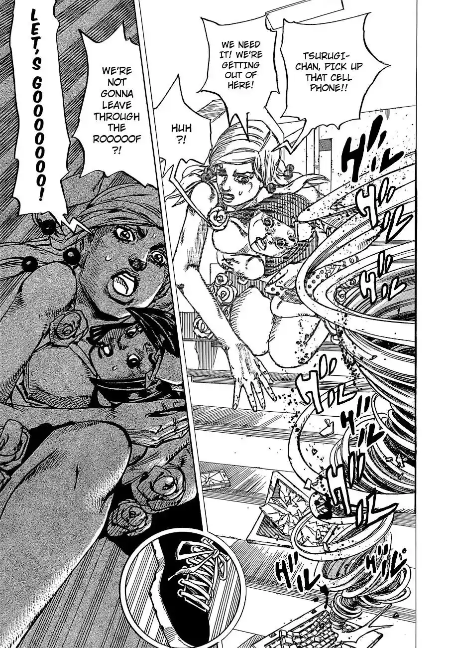 JoJo’s Bizarre Adventure Chapter 887