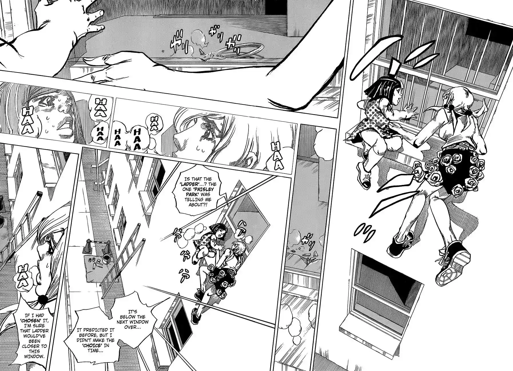 JoJo’s Bizarre Adventure Chapter 887