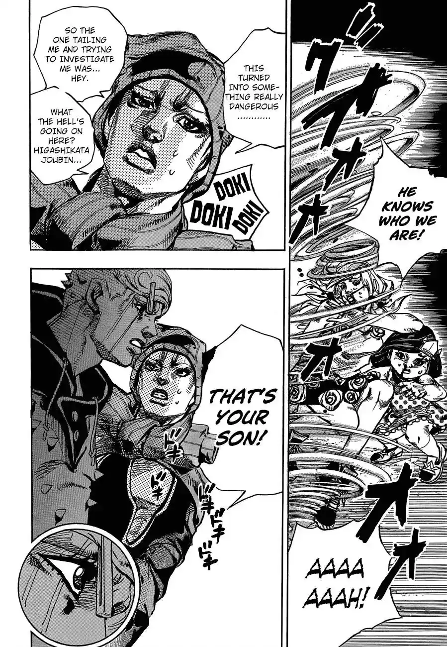 JoJo’s Bizarre Adventure Chapter 889