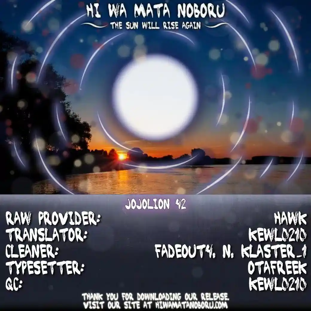 JoJo’s Bizarre Adventure Chapter 889