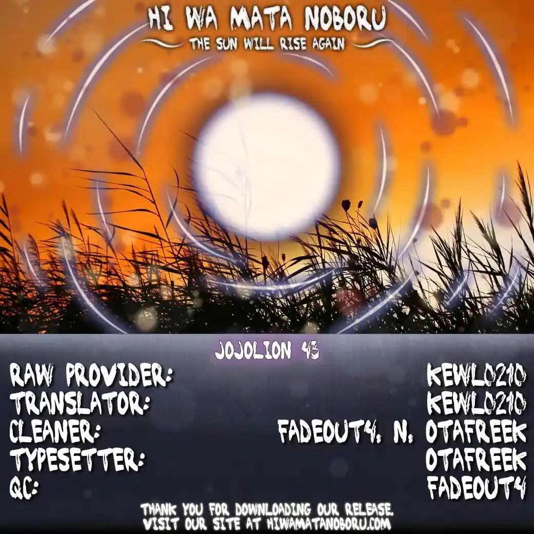 JoJo’s Bizarre Adventure Chapter 890