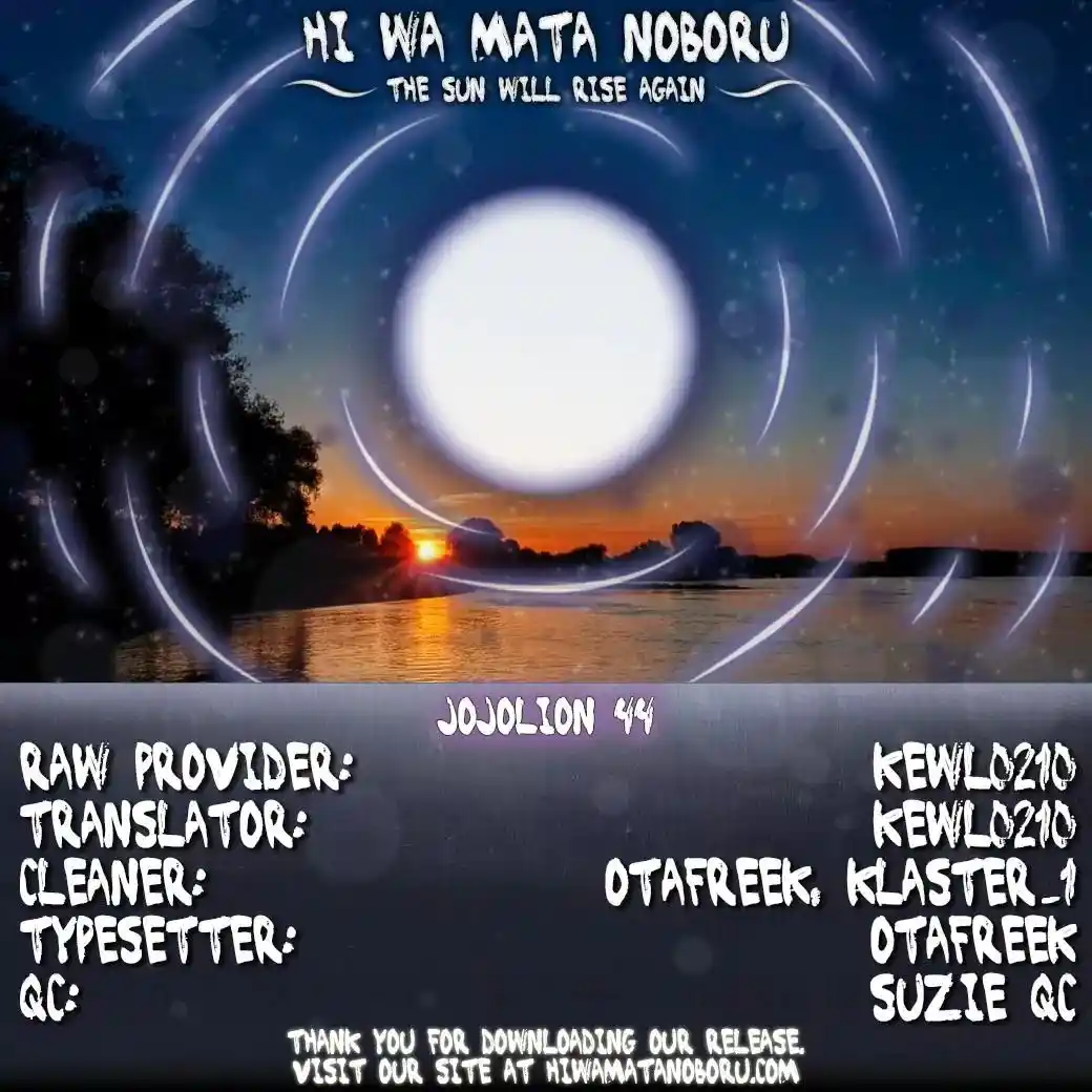 JoJo’s Bizarre Adventure Chapter 891