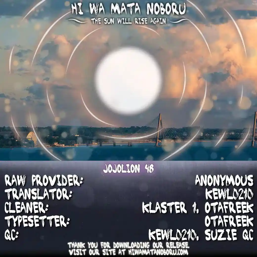 JoJo’s Bizarre Adventure Chapter 895