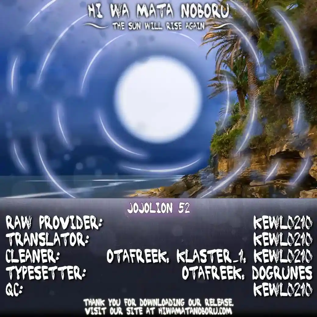 JoJo’s Bizarre Adventure Chapter 899