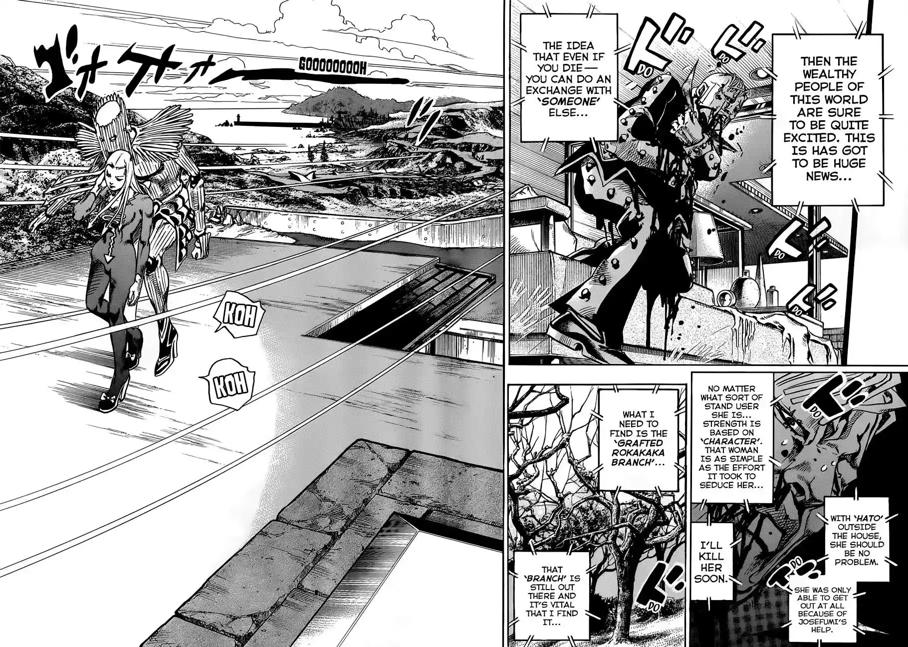 JoJo’s Bizarre Adventure Chapter 902