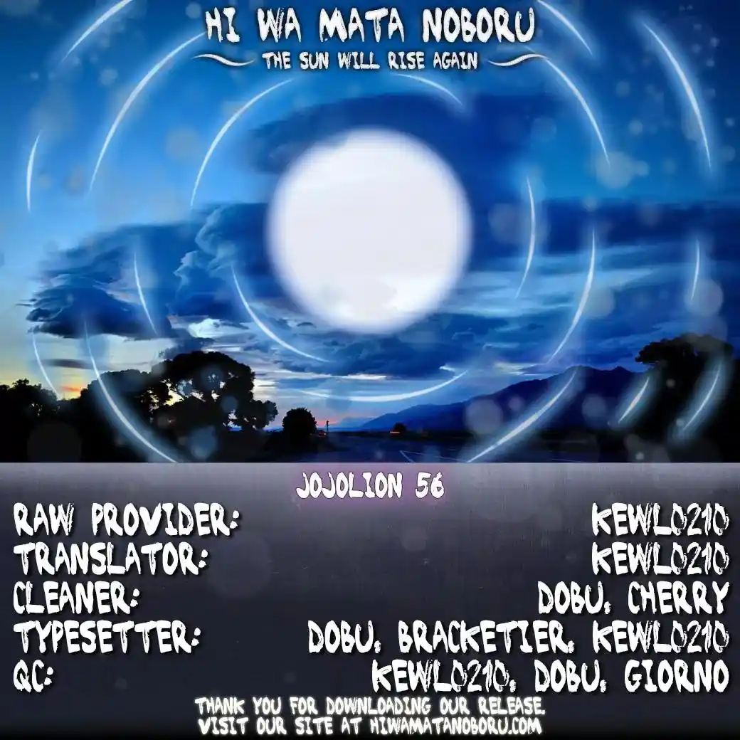 JoJo’s Bizarre Adventure Chapter 903