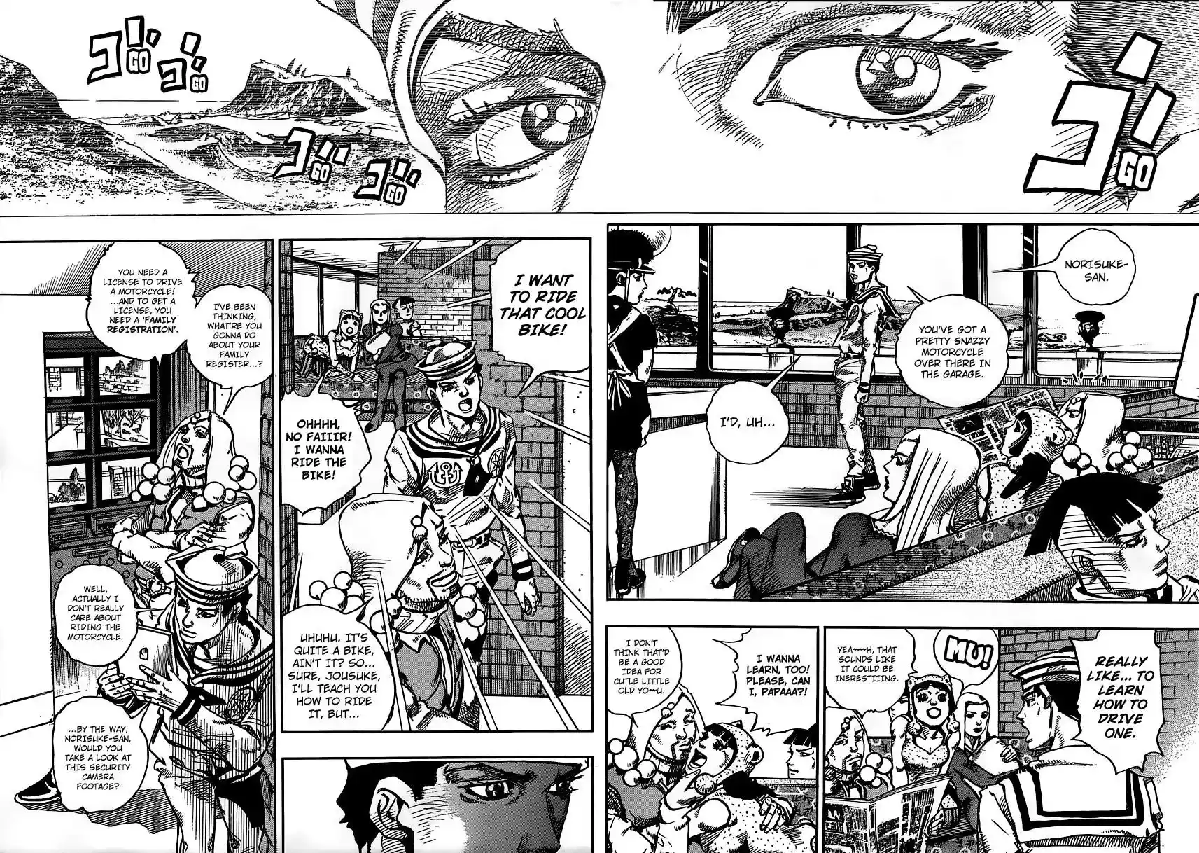 JoJo’s Bizarre Adventure Chapter 906