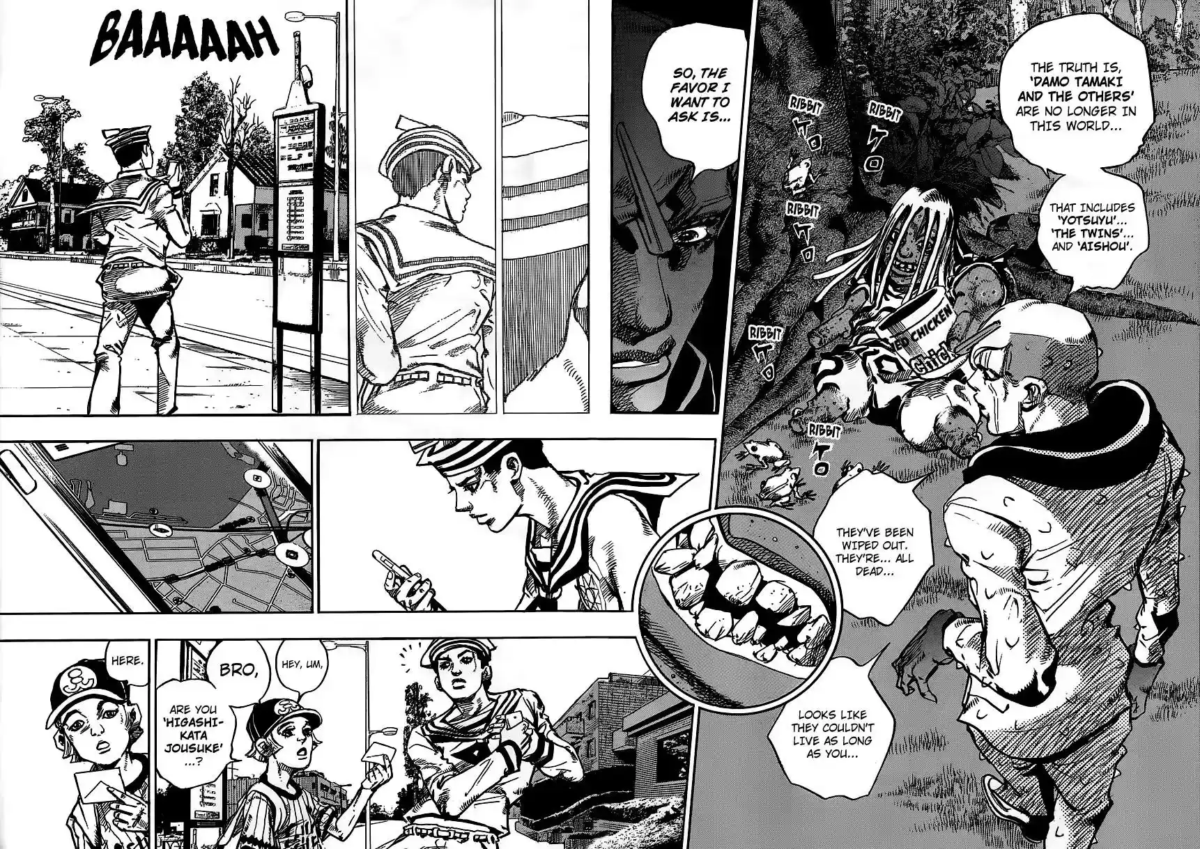 JoJo’s Bizarre Adventure Chapter 906