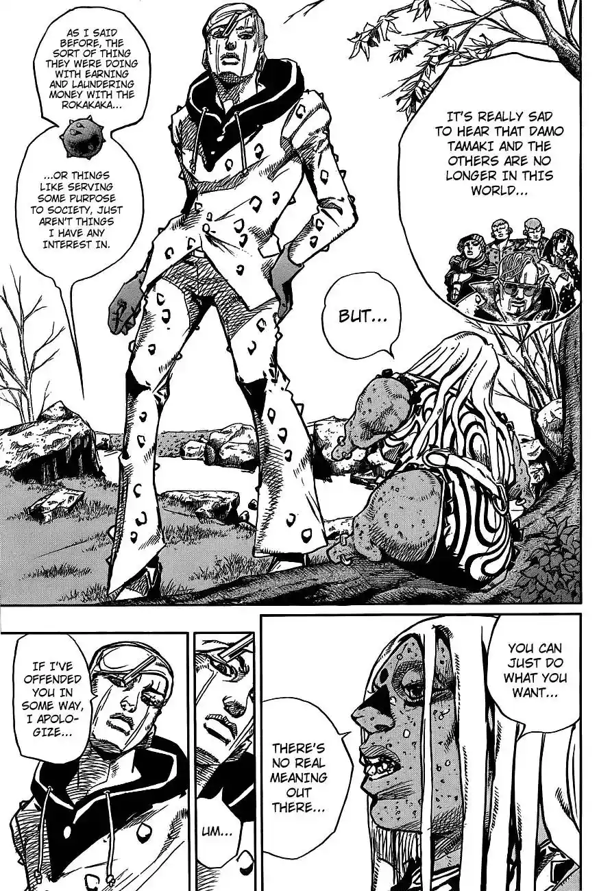 JoJo’s Bizarre Adventure Chapter 907