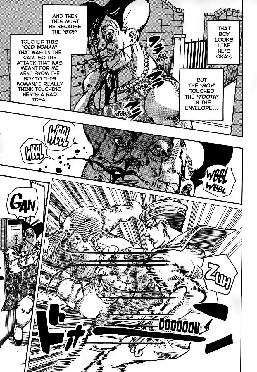 JoJo’s Bizarre Adventure Chapter 908