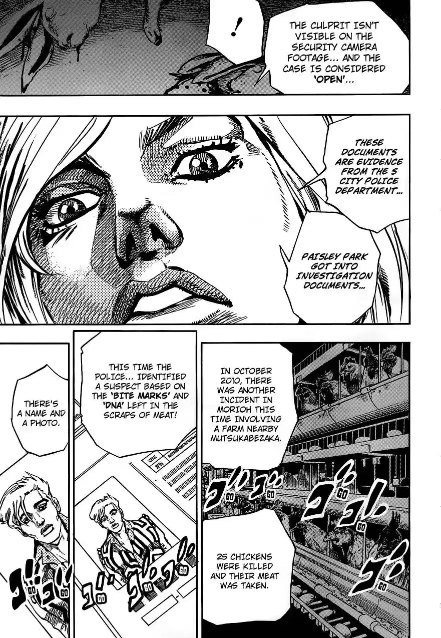 JoJo’s Bizarre Adventure Chapter 909