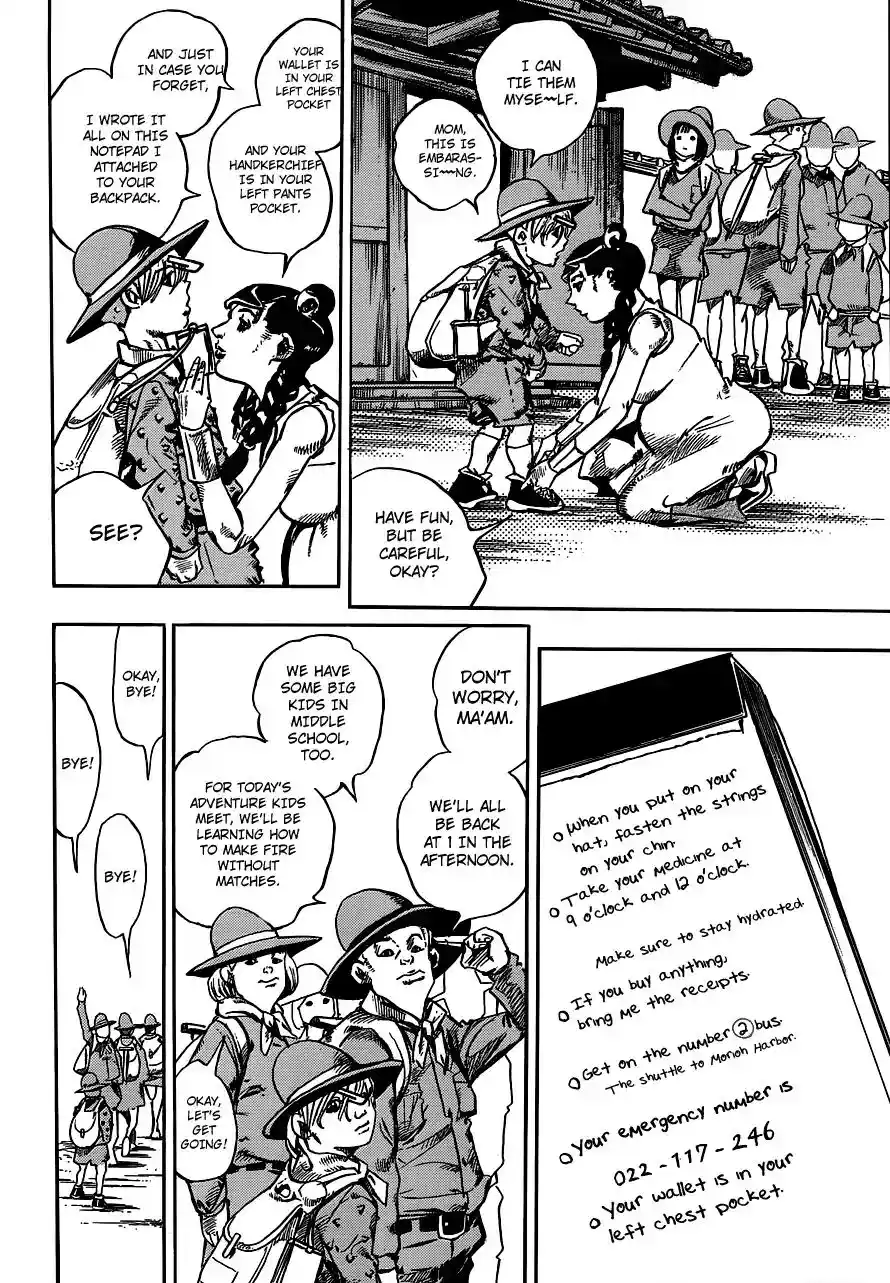 JoJo’s Bizarre Adventure Chapter 911